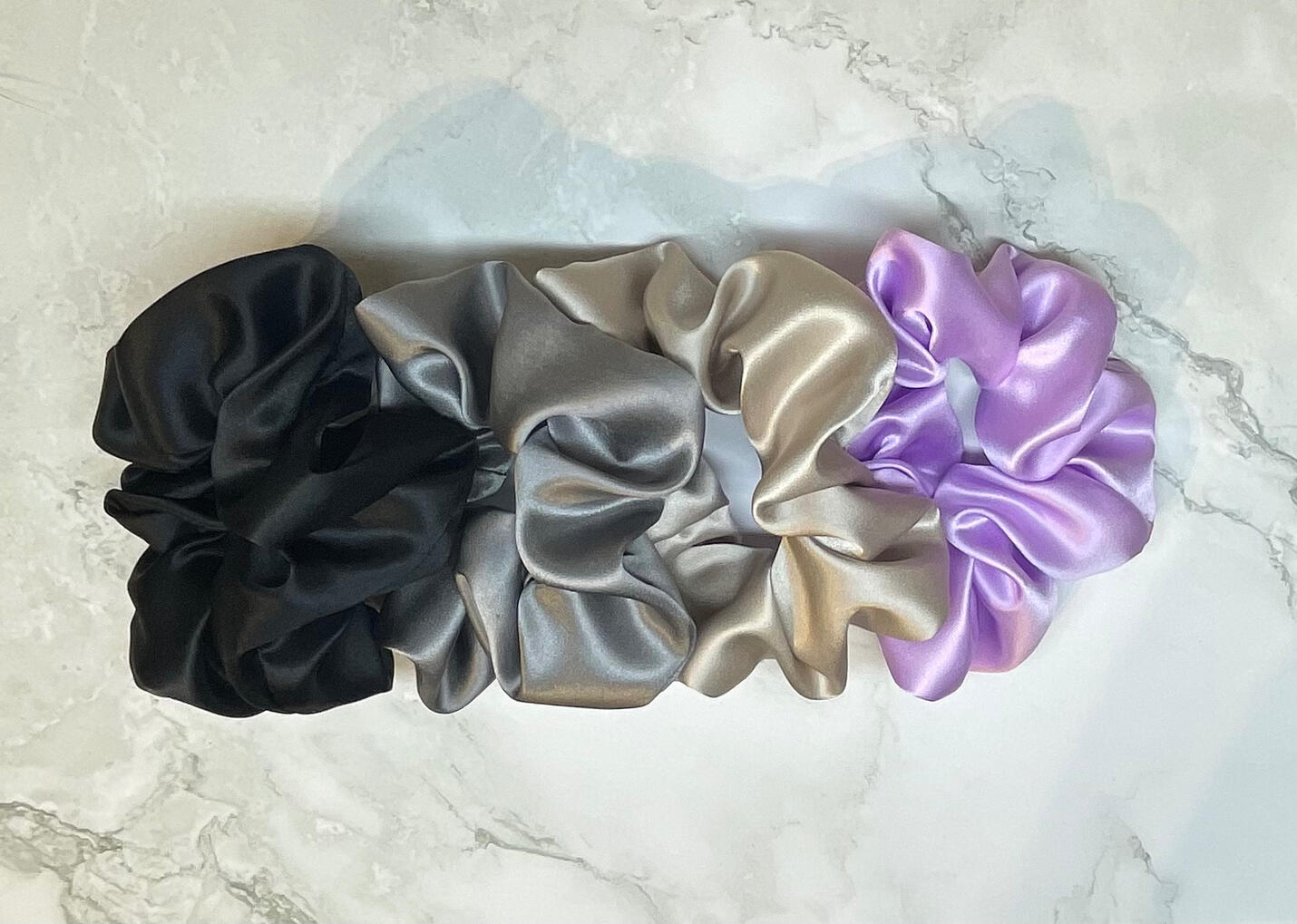 Luxe Silk Scrunchies